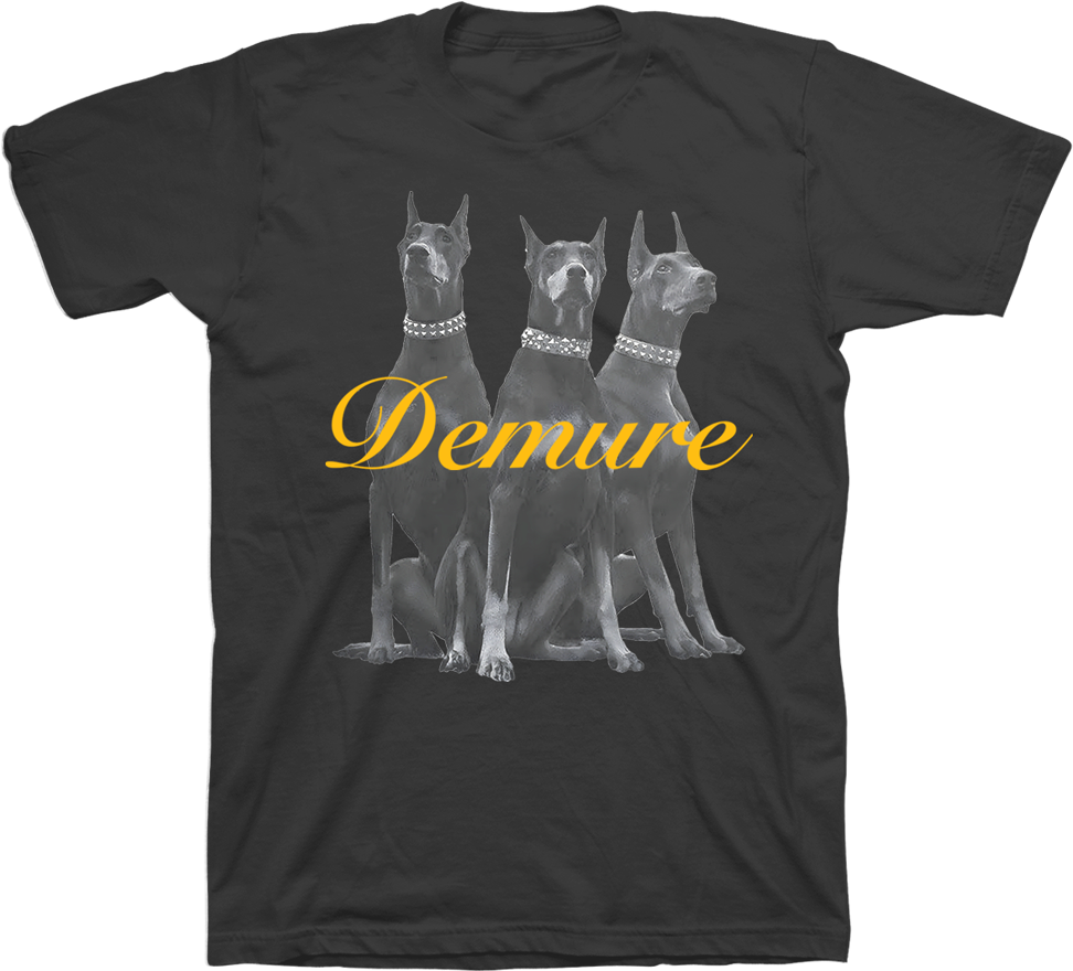 Doberman Demure SS Men's Tee