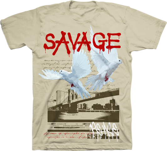 Savage Doves Short Sleeve T-Shirt