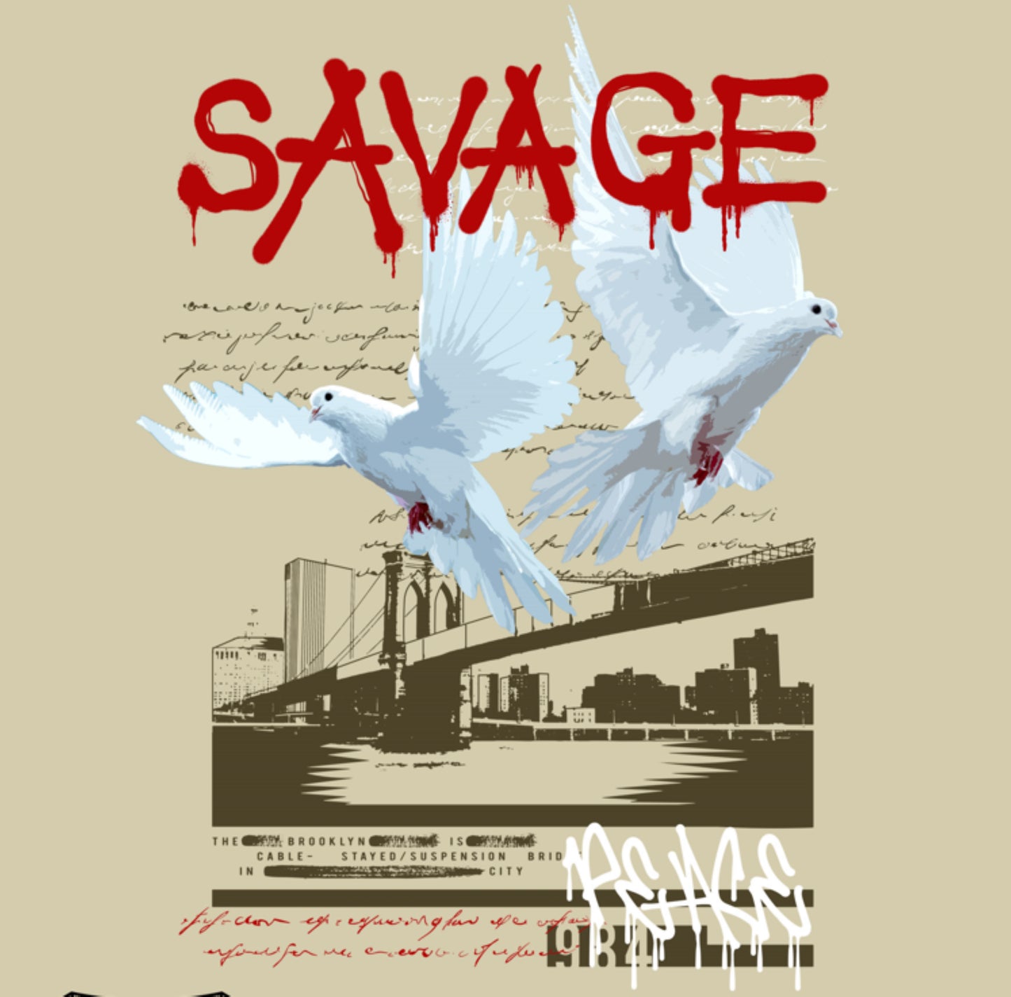 Savage Doves Short Sleeve T-Shirt